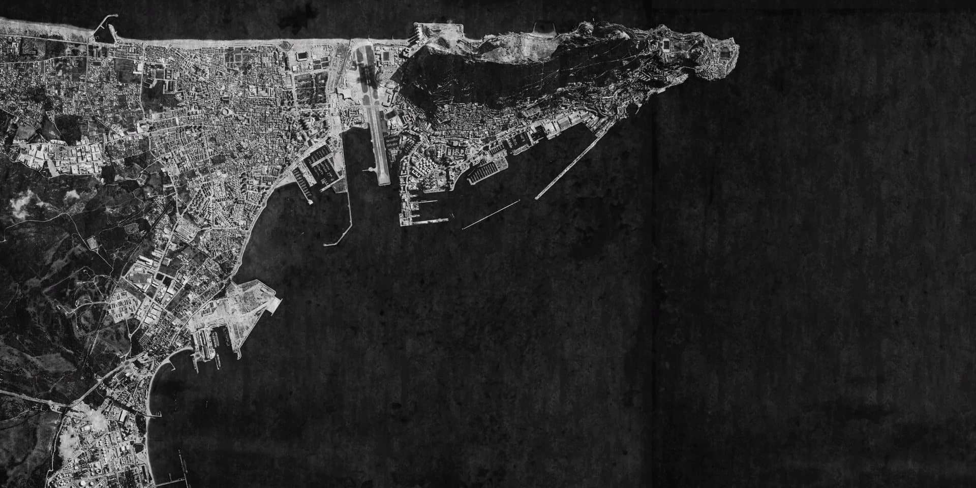 Gibraltar Tactical Map used in Rock of Gibraltar