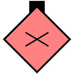 Hostile installation map icon