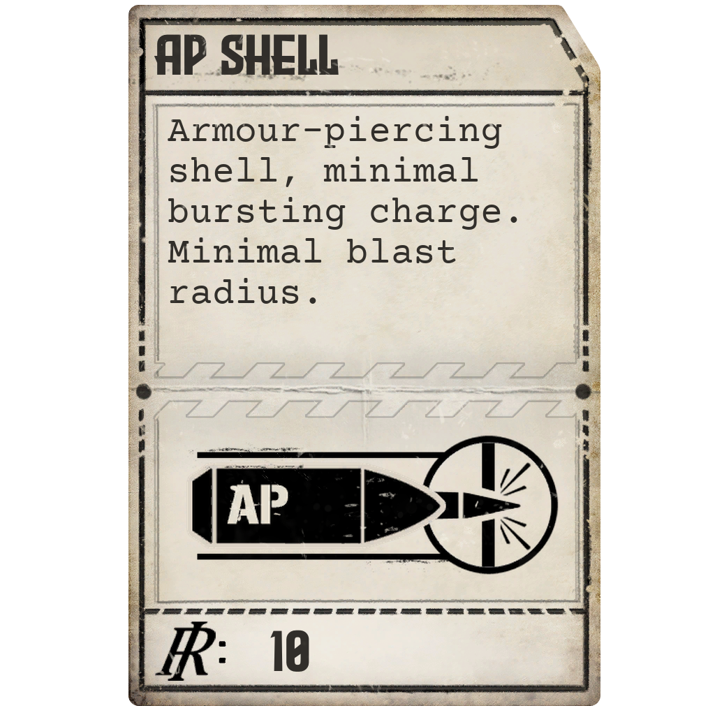 Armor-Piercing punchcard