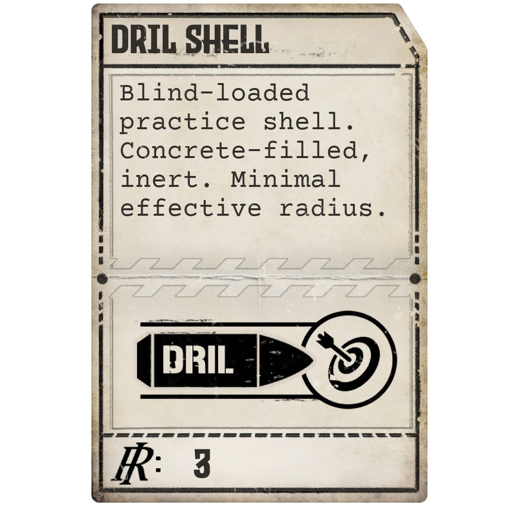 Drill / Practice punchcard