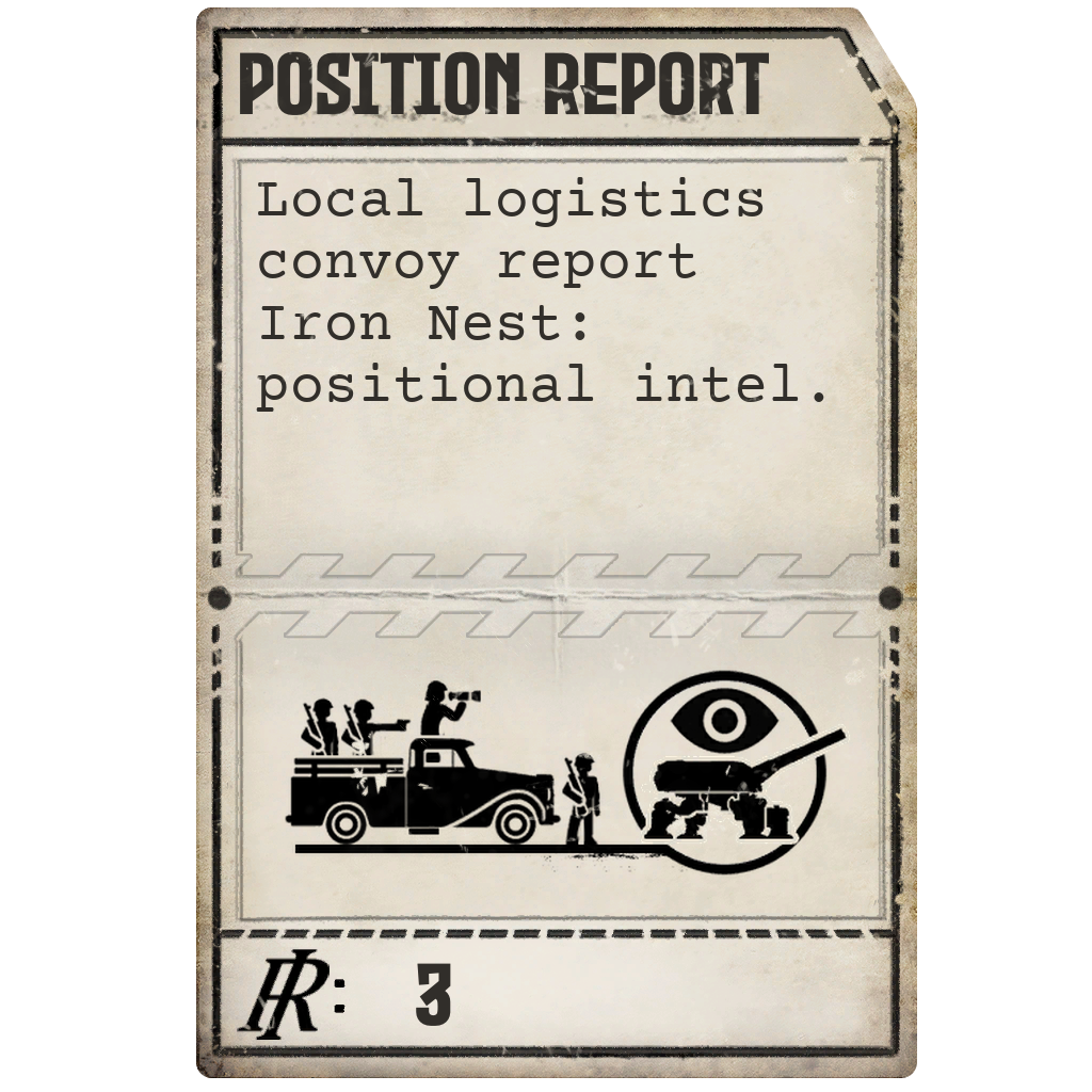 Position Report Punchcard